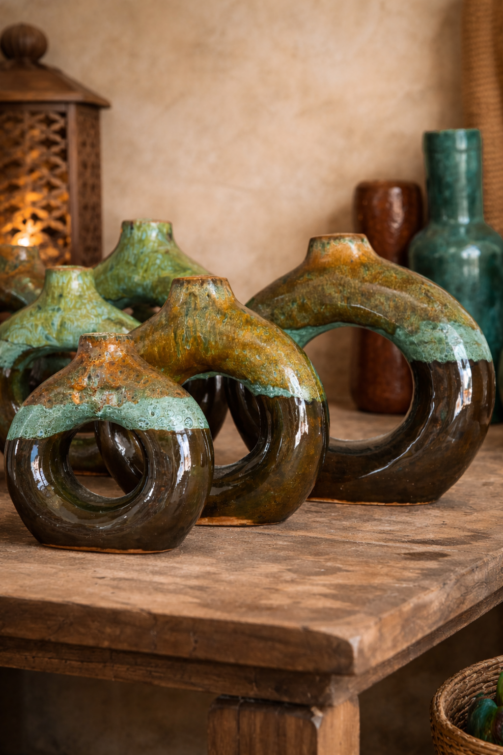 Atlas Loop Ceramic Vase