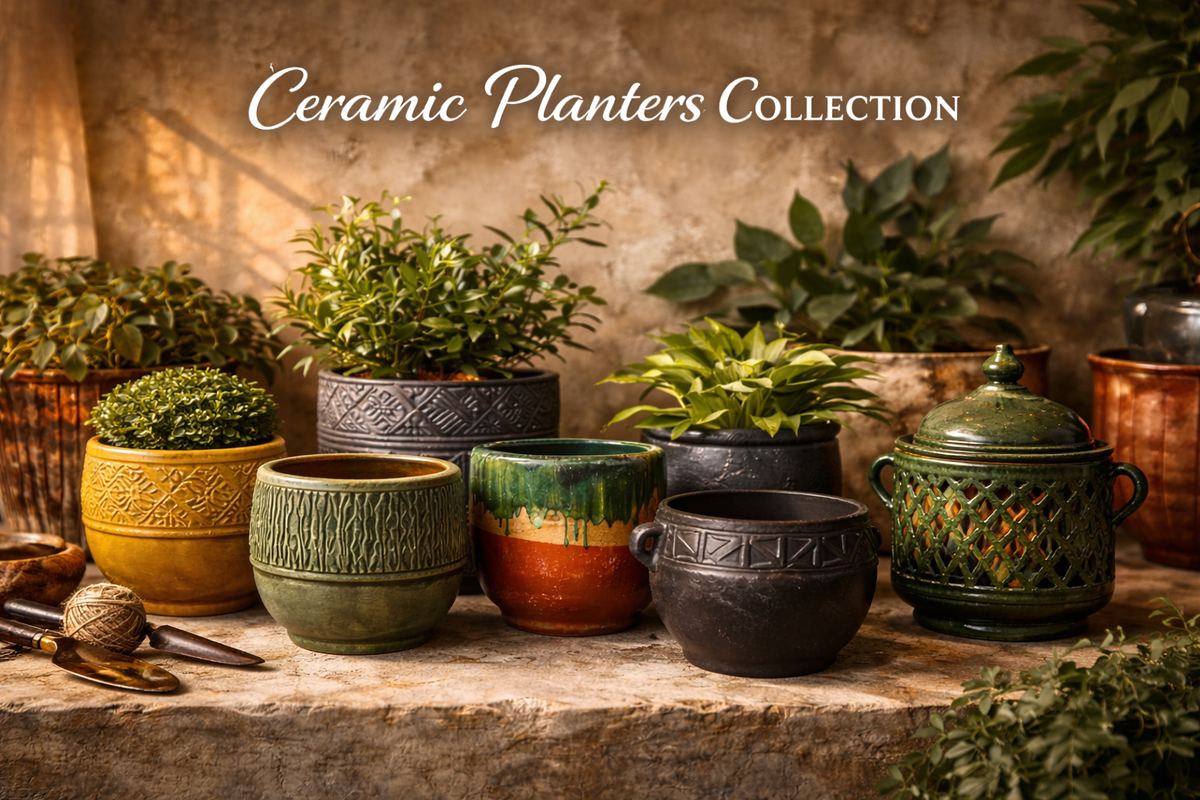 Ceramic Planters Collection