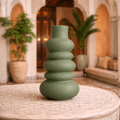 Sage Green Sculptural Vase