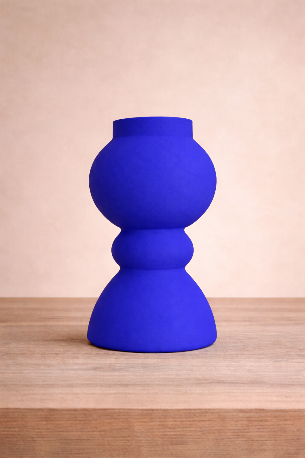 Majorelle Blue Sculptural Vase